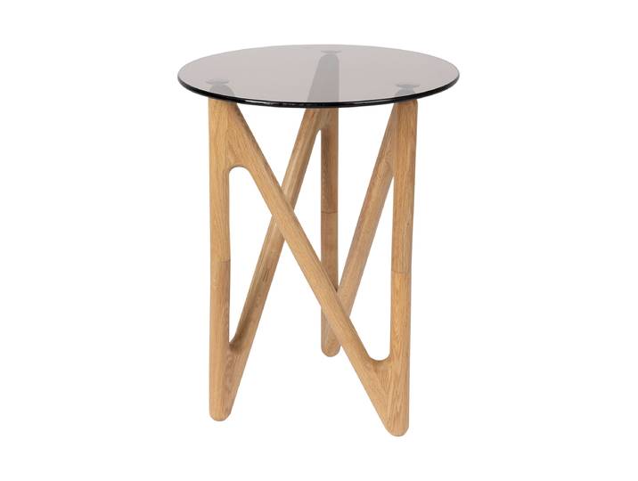 Design Beistelltisch „Naia“ Eiche Natural Dutchbone