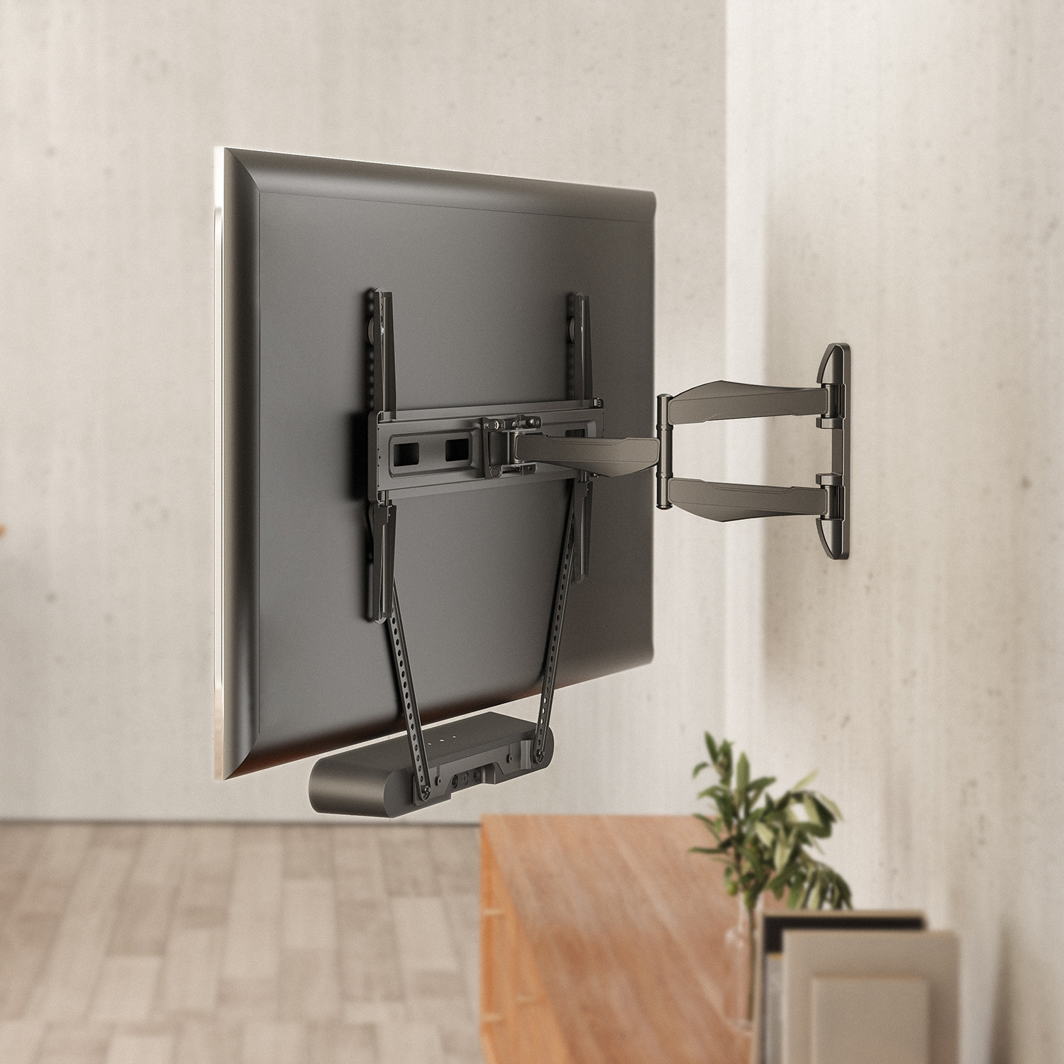 Maclean VESA-beugel MC-975 voor Sonos Ray luidspreker, draagkracht 2 kg