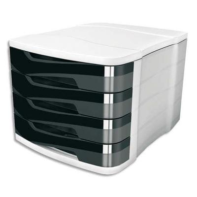 CEP Schubladenbox Ellypse OWA 4 Schübe 292x386x246mm schwarz