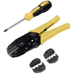 Maxtrack SW 17 L SW 17 L Crimp-Set Aderendhülsen, Steckverbinder, Kabelverbinder 0.5 bis 16 mm² Inkl. auswechselbarer Crimpeinsätzen