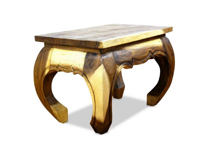 livasia Opiumtisch livasia Opiumtisch, Couchtisch, Beistelltisch Akazie 58x38x41cm