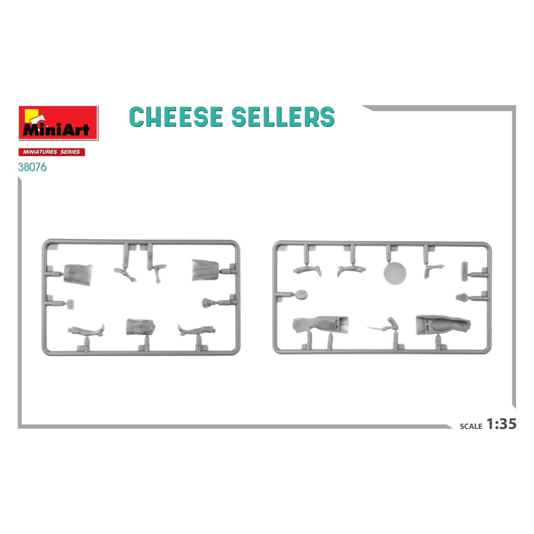 Other 1:35 Fig.-Set Käseverkäufer m. Stand (2) (550038076)