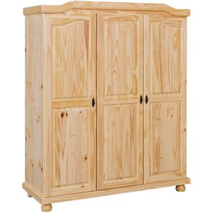 Inter-Link Kleiderschrank Bern, kiefer, 3 Drehtüren, (BxHxT) 150 x 180 x 56cm