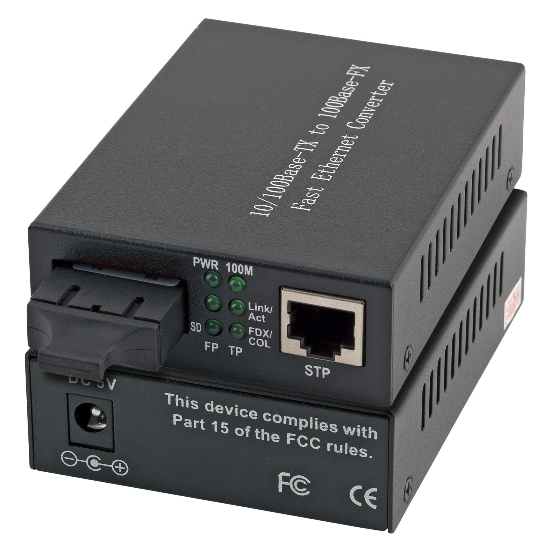 EFB Elektronik Media Converter RJ45-STP/SC,1310nm/2km, Fast Ethernet (EL023V2)