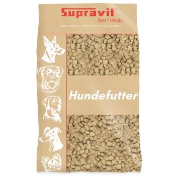 Supravit Hundefutter trocken | Huhn mit Mais | schmackhaft und gut verträglich | Hunde Trockenfutter für alle Rassen | enthält wichtige Nähr- und Vitalstoffe 15 kg