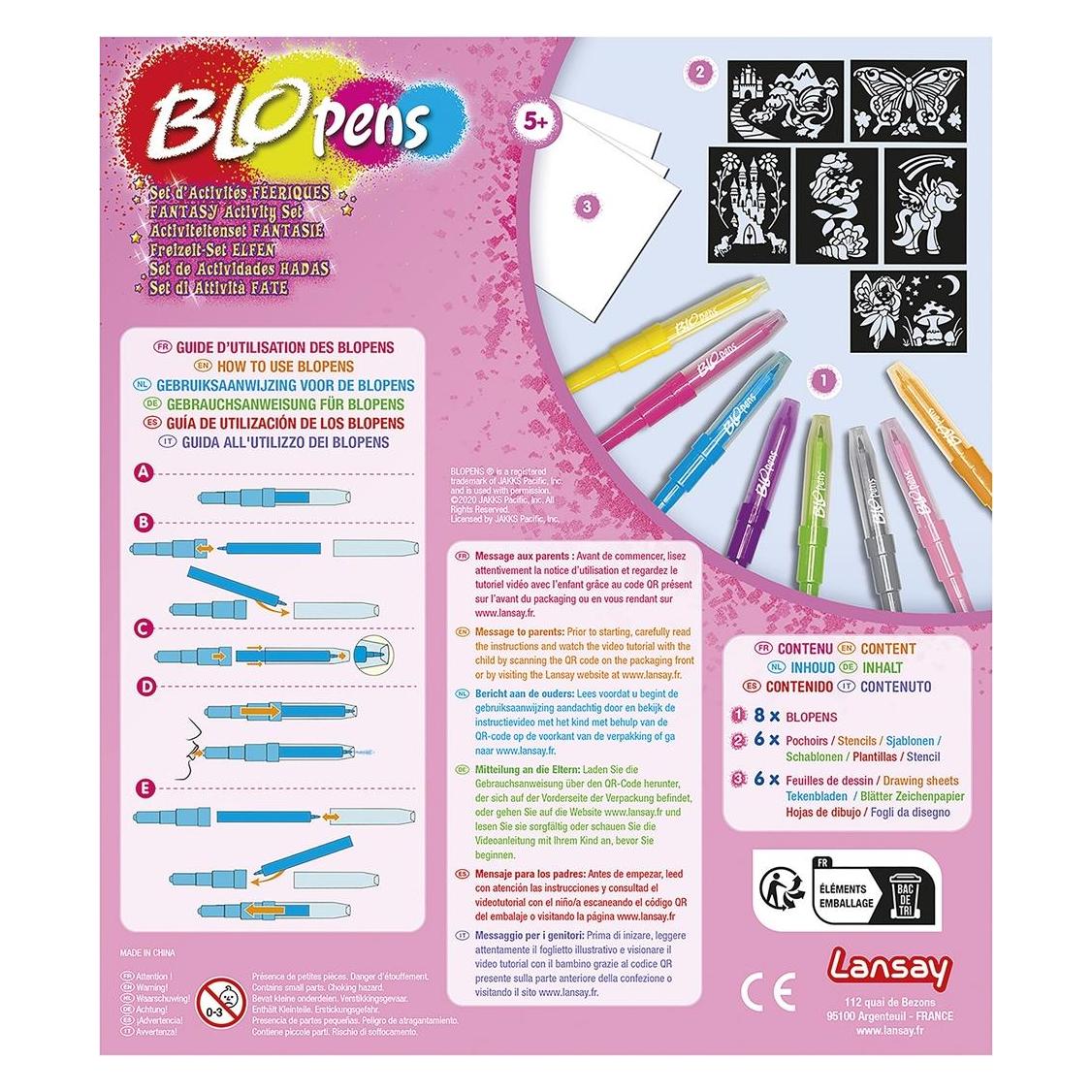 Blopens Sprühstifte Set Fantasie (23519)