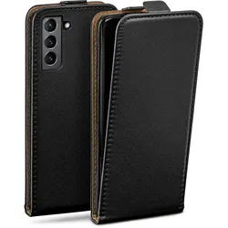 moex Flip Case Samsung Galaxy S21 Plus Klapphülle Leder Optik