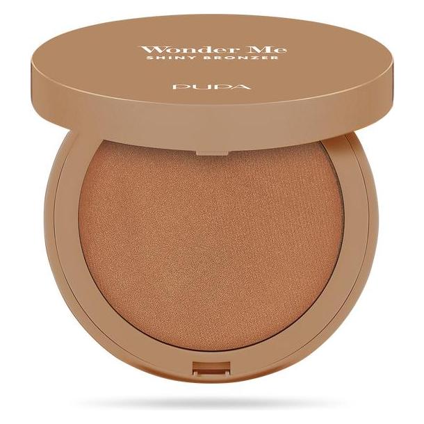 Pupa Milano Wonder Me Shiny Bronzer (003, Medium Neutral, Bronzer, 6 ml) (050244A003)