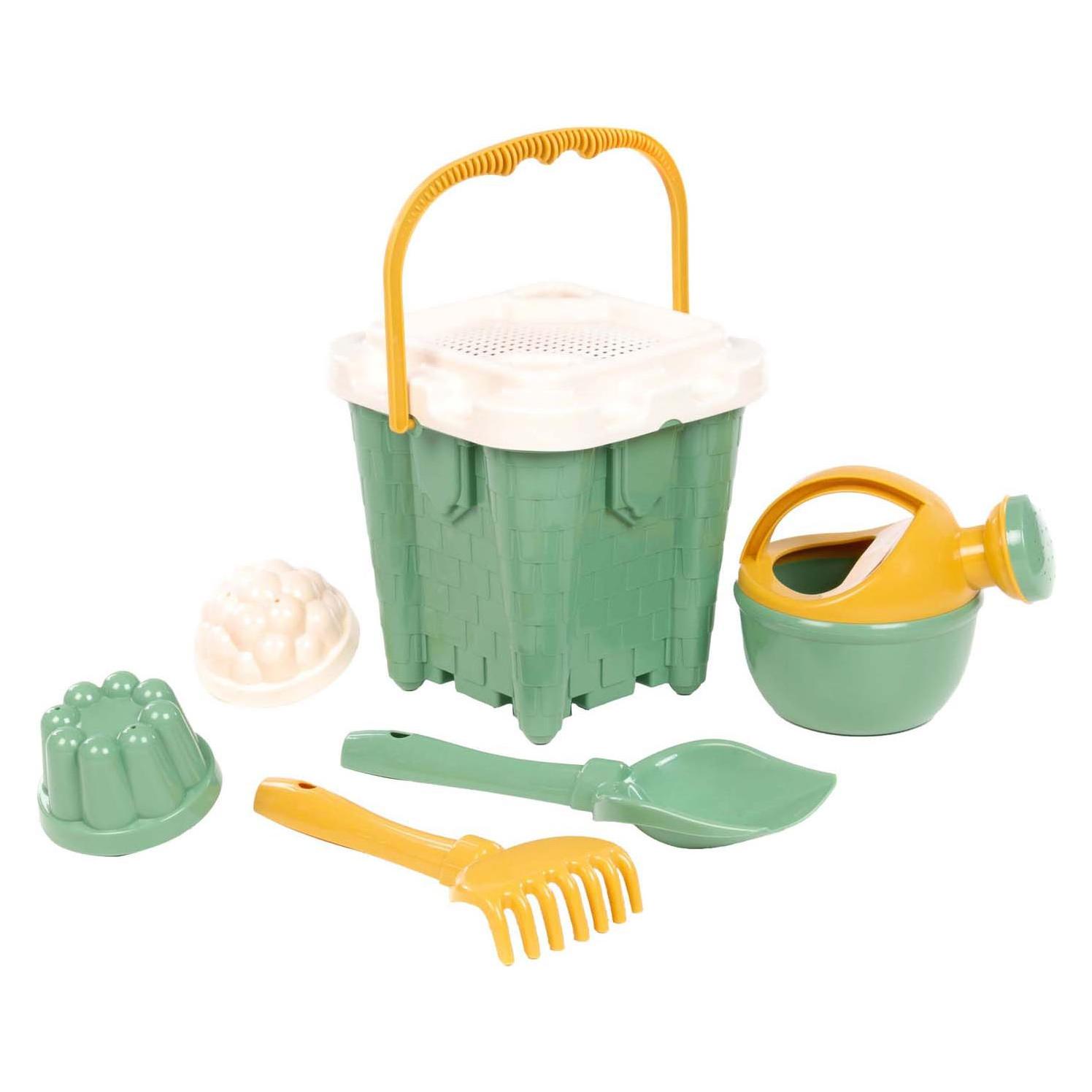 Polesie Cavallino Castle Grünes Eimer-Set, 7-tlg. (62107756)