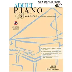 Adult Piano Adventures All-In-One Lesson Book 2, Sachbücher von Nancy Faber
