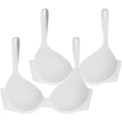 Schiesser Damen Bügel-BH BH mit Schale - Unique Micro 2er Pack