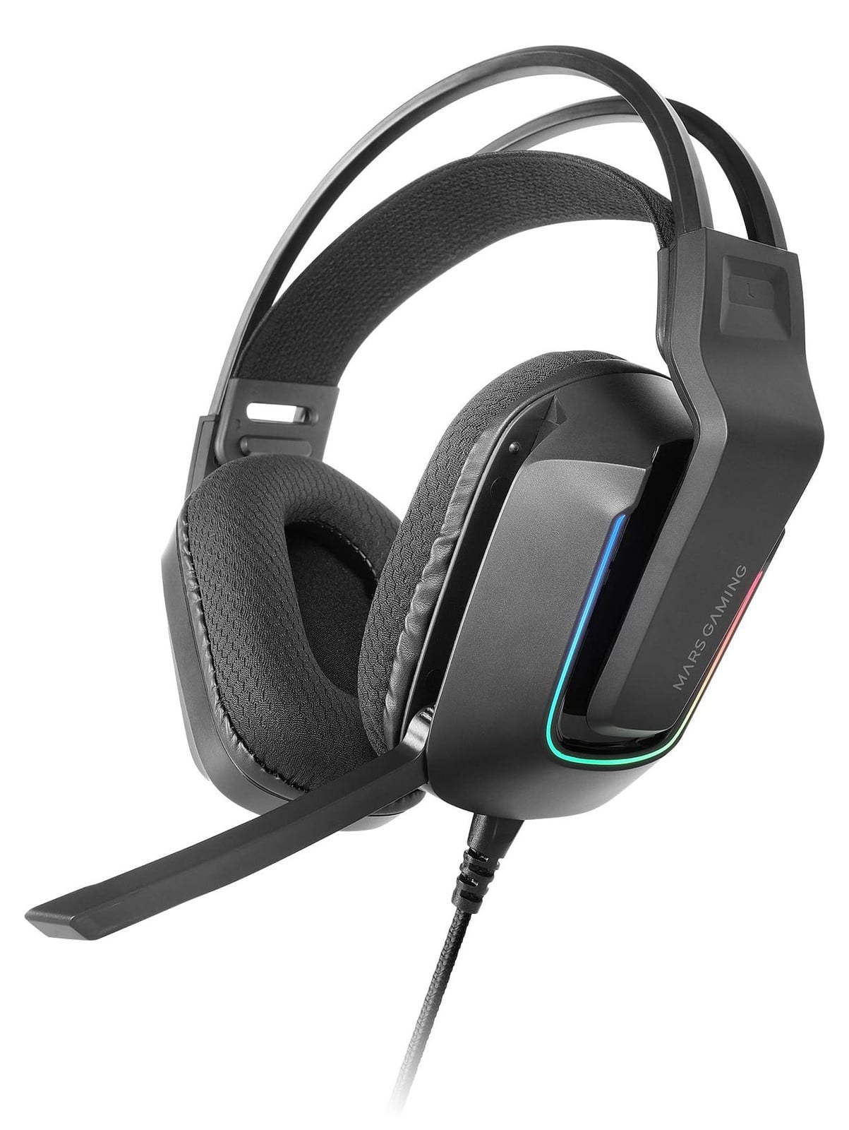 Mars Gaming MH-STRIKE Gaming Headset met microfoon, zwart