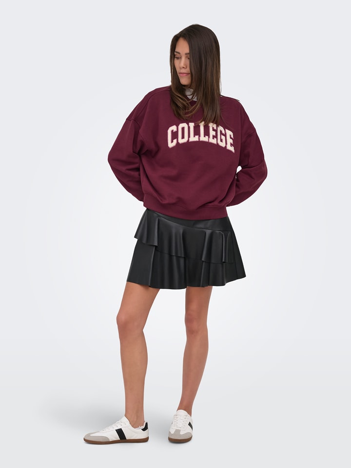 JDY Sweatshirt "Mesa" in Rot - XL