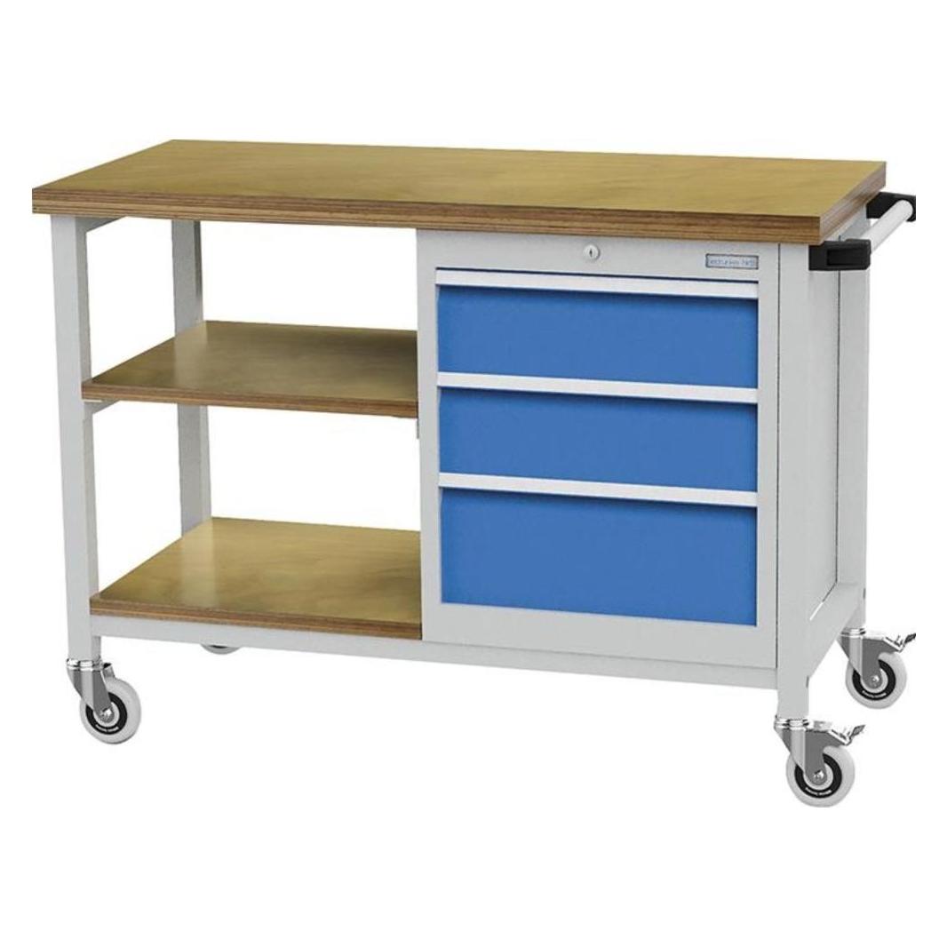 Bedrunka & hirth Werkbank mobil B 1200mm (120 cm, 54 cm) (228252)