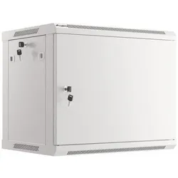 Lanberg WF01 64/66 V2 Series WF01-6409 (9 HE, 19 Zoll Rack), Serverschrank, Grau