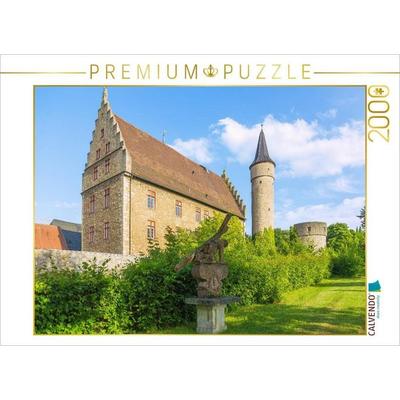 CALVENDO Puzzle Romantisches Ochsenfurt | 2000 Teile Lege-Größe 90x67cm Foto-Puzzle für glückliche Stunden