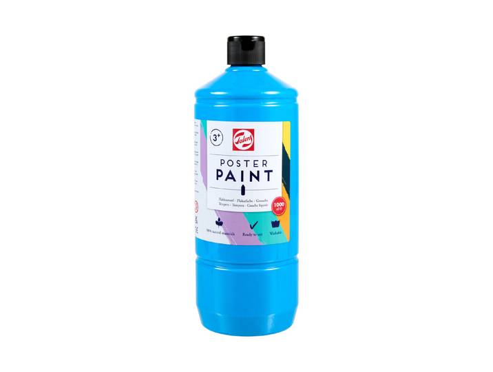 Plakatfarbe 1L Hellblau