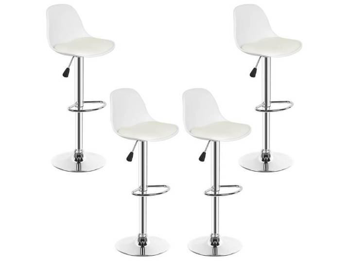 AGNESG Tabouret de bar hauteur du dossier 28cm