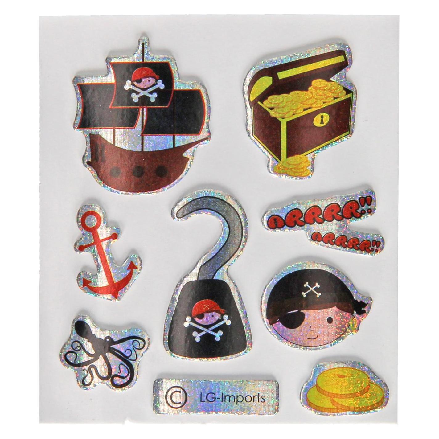 LG-Imports Aufkleber Piraten glitzern (21205808)