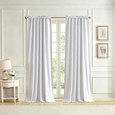 Lenox Imperial Faux Silk Window Curtain