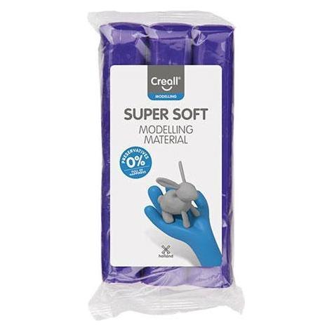 Creall Supersoft Clay Konservierungsmittelfrei Lila - 500g. (70632855)