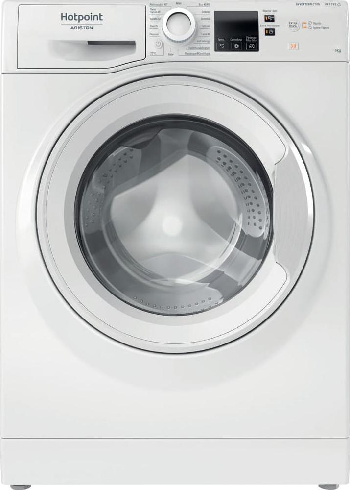 Hotpoint NFR79W IT, Frontlader, 9 kg, B, 76 dB, 1400 RPM, A
