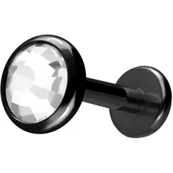 Titan Labret mit Innengewinde KRISTALLDISC
