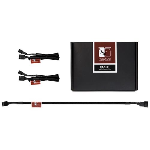Noctua 3x 30 cm Verlängerungskabel für 4-Pin PWM (NA-SEC1)