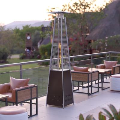 Lancaster Home Outdoor Patio Heater - 7.5 Feet Round Steel Patio Heater - 42,000 BTU's