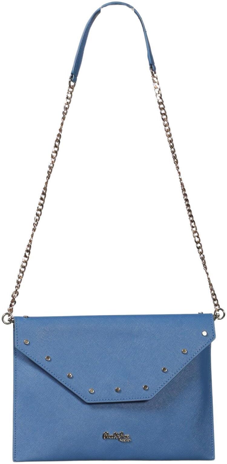 Paul & Joe Sister Damen Handtasche klein Leder, Blau, Leder - Second Hand