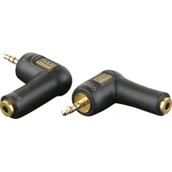 DAP XGA08 - mini-jack/M stereo to mini-jack/F - 90°