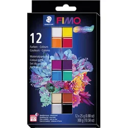 STAEDTLER 8043C1 - Modelliermasse, ofenhärtend, 12 Farben
