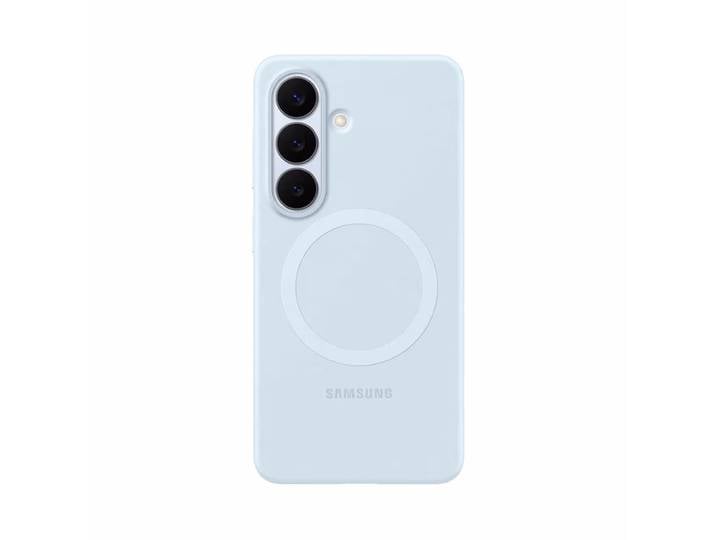 Samsung S26 Silikon-Cover Silicone Magnet Case Lightblue Samsung Cover – Handyhülle/Handy Tasche