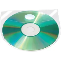 CD-Hülle, selbstklebend, 10 Stück Q-CONNECT KF27032