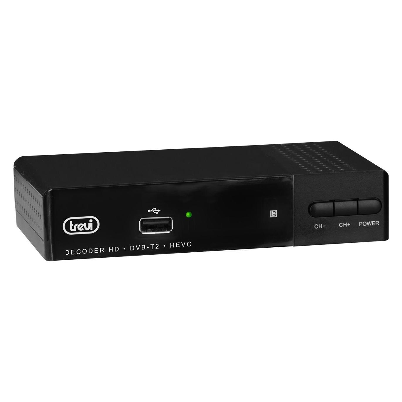 Trevi HE 3377 T2 Terrestrisch Full HD Schwarz (DVB-T2) (03377T200)