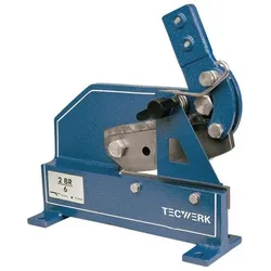 Tecwerk, Bolzenschneider + Seitenschneider, Blech-/Rundstahlschere 2BR/6 (180 mm)