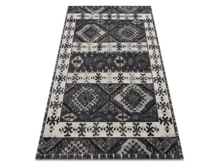 Tapis - RUGSX - MUNDO E0651 - Moderne - Beige/Noir - 140x190 cm - Extérieur