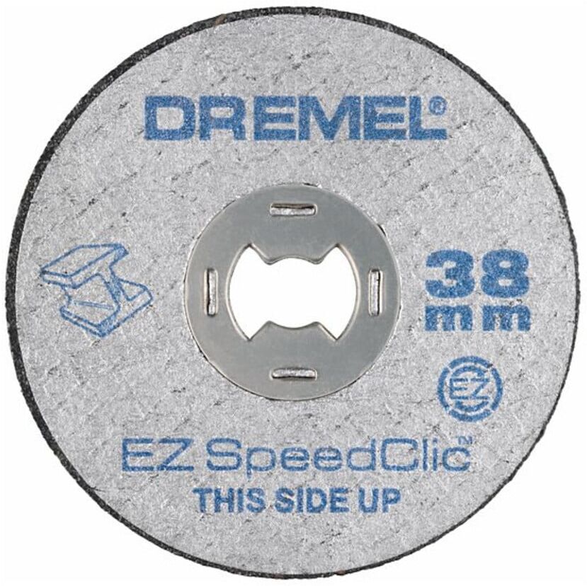 Dremel EZ SpeedClic: Metall-Trennscheiben im 12er-Pack (2615S456JD)