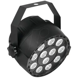 EURO 42110193 - LED-Scheinwerfer, PARTy Spot, 12 x TCL RGB, 10 W, schwarz