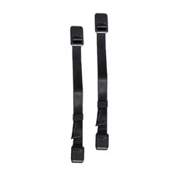 PEAK DESIGN External Carry Straps Short - Kurze Spannriemen für Everyday-Line Rucksäcke und Taschen- Black (Schwarz)