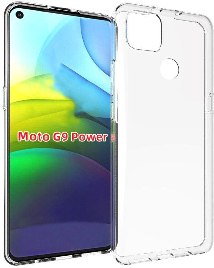 INCOVER Motorola Moto G9 Power Tyndt Shockproof Cover - Gennemsigtig