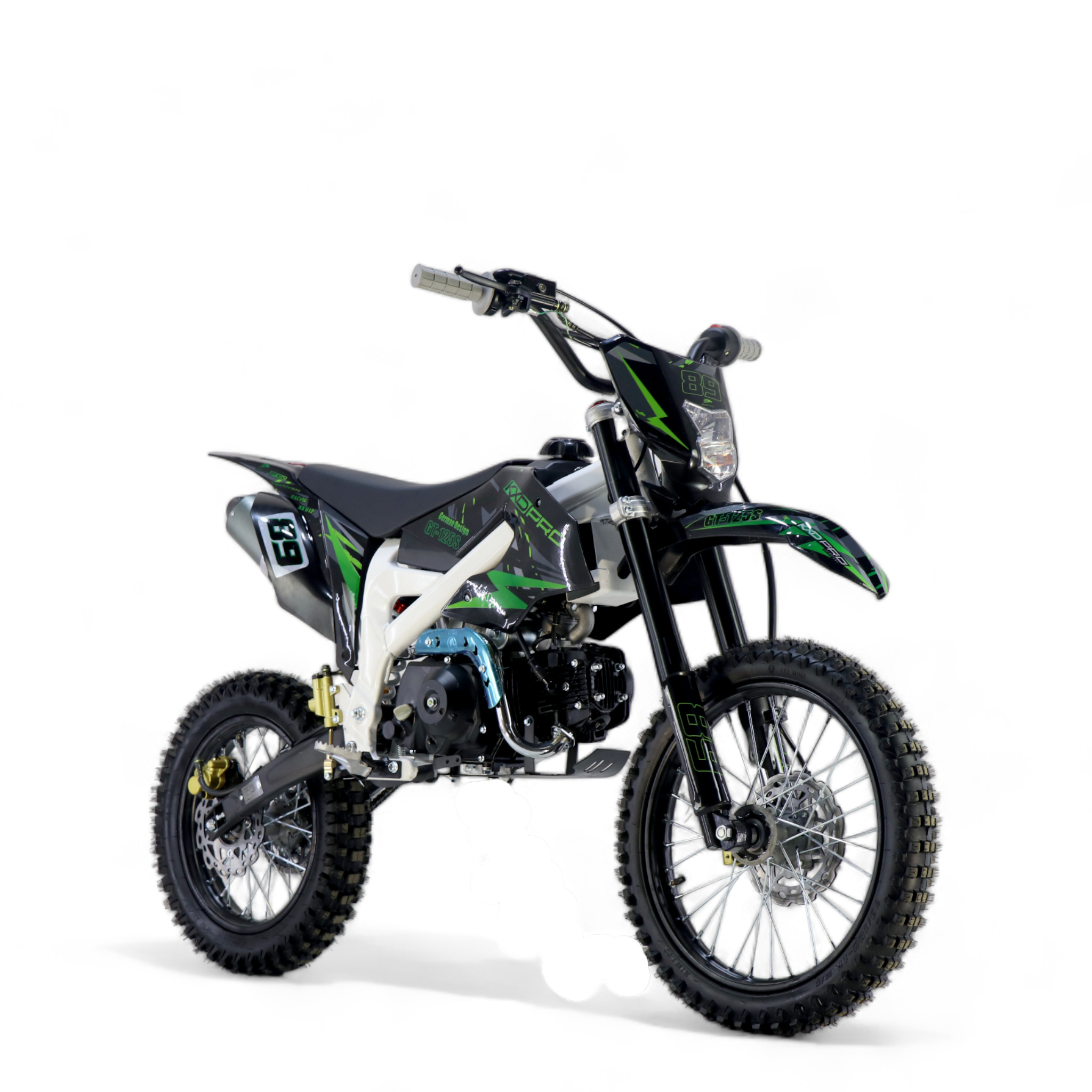 KXD 612 E+K 125ccm 17/14" Scheinwerfer grün