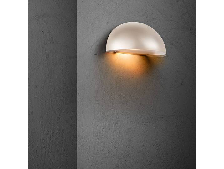 Nordlux Außenwandleuchte Scorpius Maxi, dimmbar, creme / amber, Metall