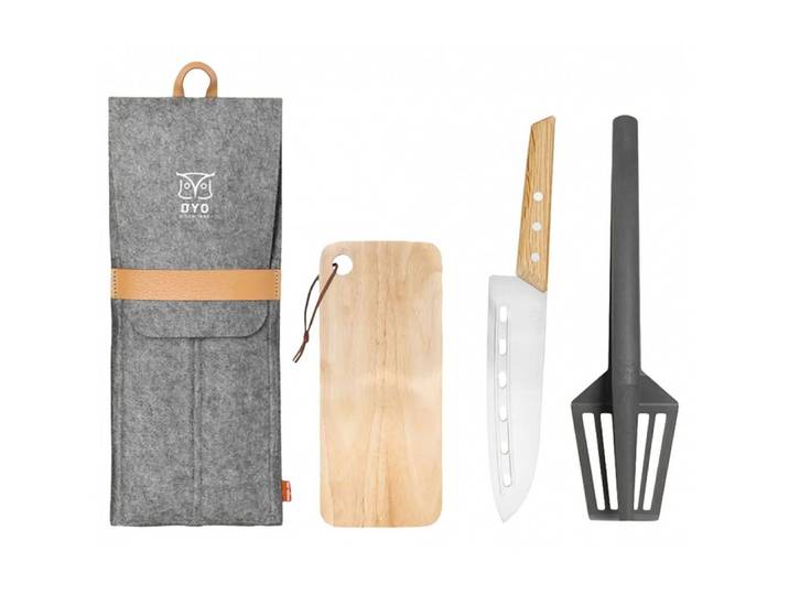 ØYO Grillbesteck-Set Oyo Trio Tursett Outdoor Grill- und Koch-Set