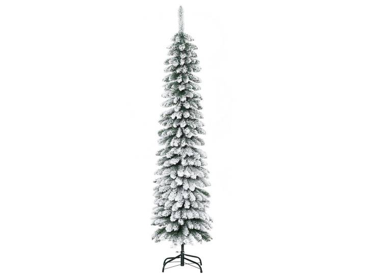 Homcom Künstlicher-Weihnachtsbaum, 180 cm Christbaum mit 395 Spitzen für Weihnachten, Grün, Kunststoff, 180 cm, Dekoration, Weihnachtsdekoration, Christbaum & Zubehör