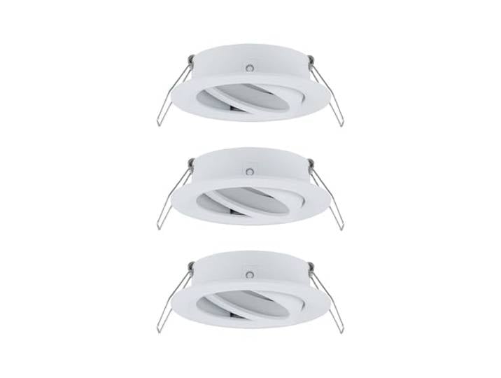 Paulmann 92486 spots encastrés LED Choose spot orientable max. 3x10 watts spot encastré pour plafond Blanc dépoli lampe encastrée Alu