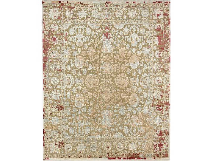 Sadraa Teppich 247x303 Handgeknüpft Modern Orientteppich Designteppich