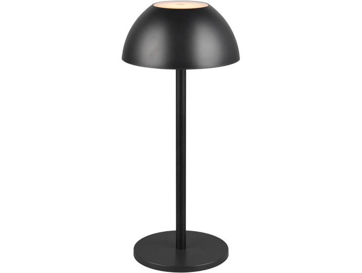 Tischlampe Dracir schwarz matt Kunststoff H 30 cm 240 lm - LED - Tischlampe- LED Energiesparlampe