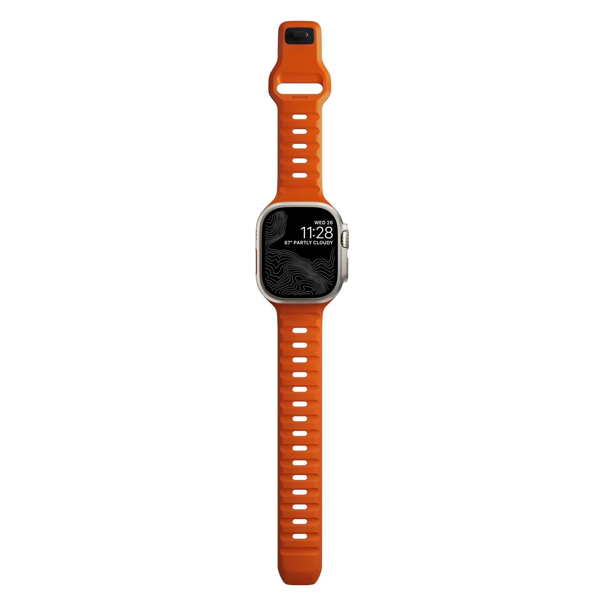 Nomad Sport Band 42/44/45/49mm Ultra (49 mm, Aluminium, Fluoroelastomer, Gummi, Kunststoff, Silikon) (NM00736685)