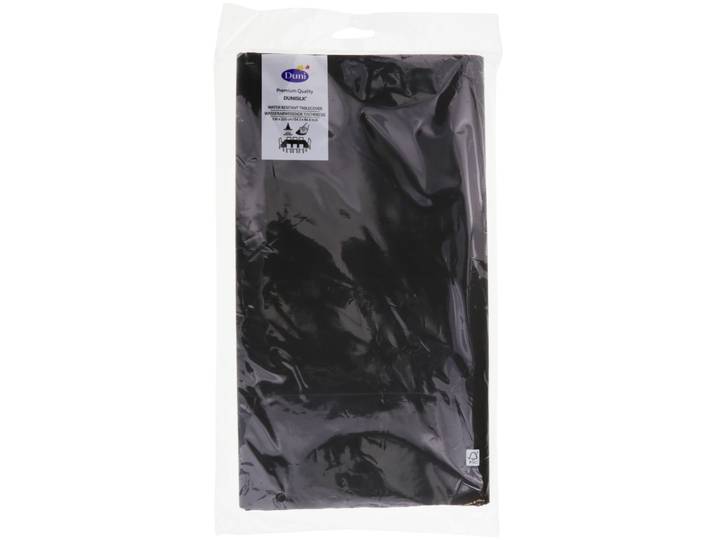 Duni Tischdecke Dunisilk schwarz 138x220cm